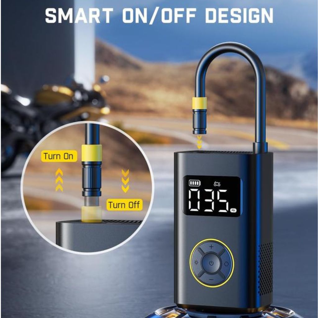 Feels Glow™ Portable Tire Inflator