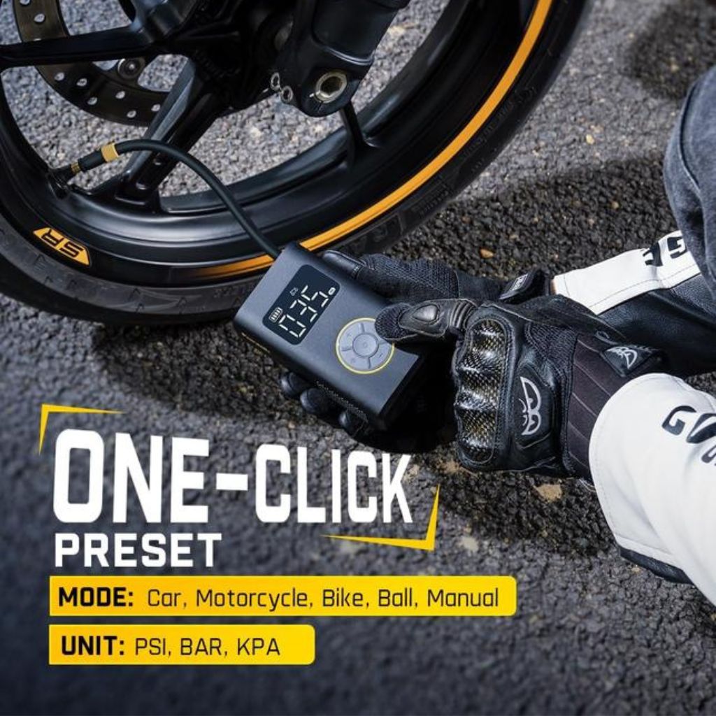 Feels Glow™ Portable Tire Inflator
