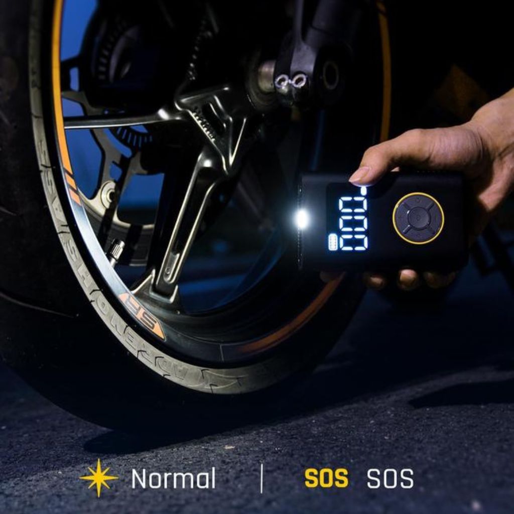 Feels Glow™ Portable Tire Inflator